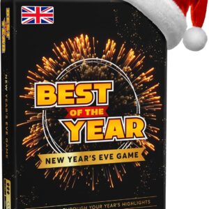 BEST OF THE YEAR – The Feel-Good Game for New Year’s Eve 2025 | Sparks Meaningful Conversations | Gift Idea for Secret Santa & Holiday Family Game Night for Adults & Kids | 1–10 Players