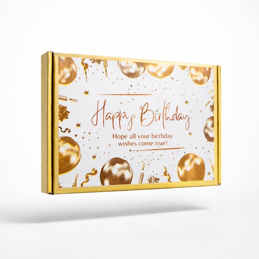 Choc-full Of Joy | Celebrate Milestones With 8 Tasty Full Sized Bars! | Happy Birthday Chocolate | Letterbox Gifts | Chocolate For Kids | Him | Her | 18th 21st 30th 40th 50th Birthday | - Image 8
