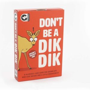 Ginger Fox Don’t Be A Deer Deer Card Game | Hilarious Game Of Naughty Nature Names | Great Gift For Silly Grown Ups Aged 16+