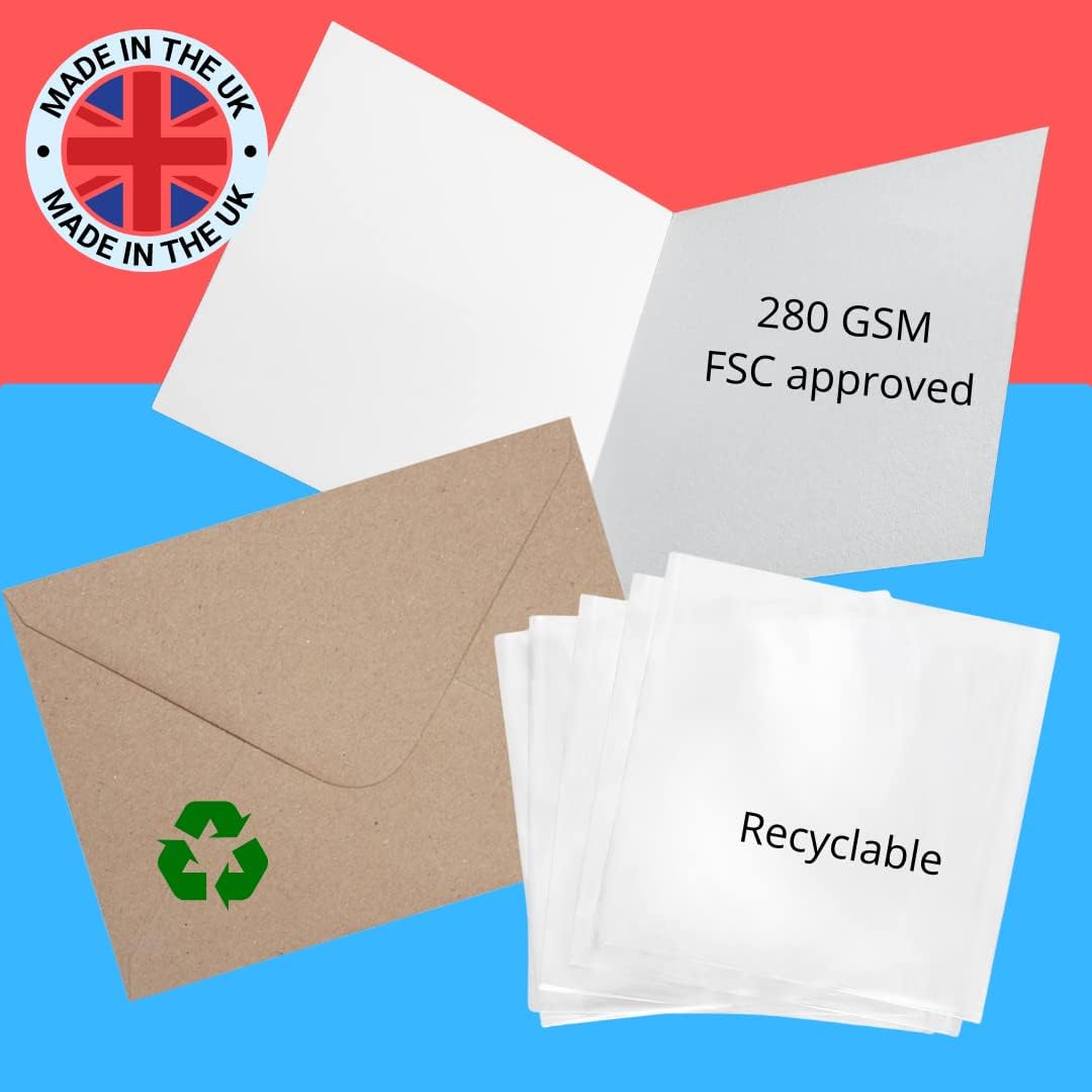 Felbridge Studio - Funny Anniversary Card - Anniversary Cards for Him Her Boyfriend Girlfriend Husband Wife Men Woman Fiancé Fiancee - Gay Lesbian - Rude Humorous Special Sentimental Huge - 14cm - Image 8