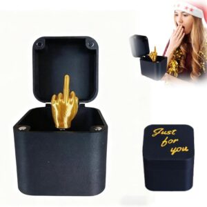 Humorous Holiday Present Box, Office Prank Gag Set, Quirky Joke Items for Friends and Coworkers