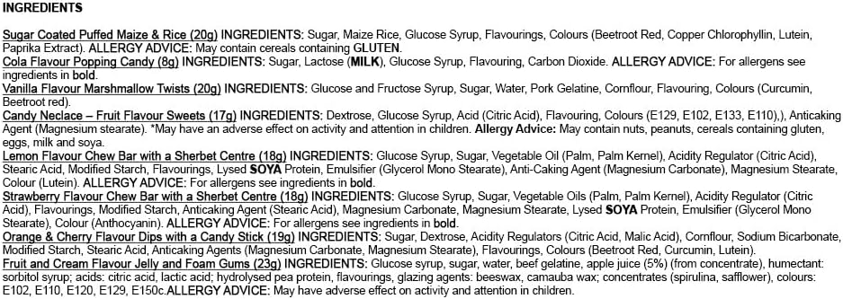 Retro Sweets Gift Box. Packed with Sweet. Hamper Letterbox Gift for Women, Men & Kids. Perfect Present for Get Well Soon, Birthday, Thank You, Fathers Day - Image 8