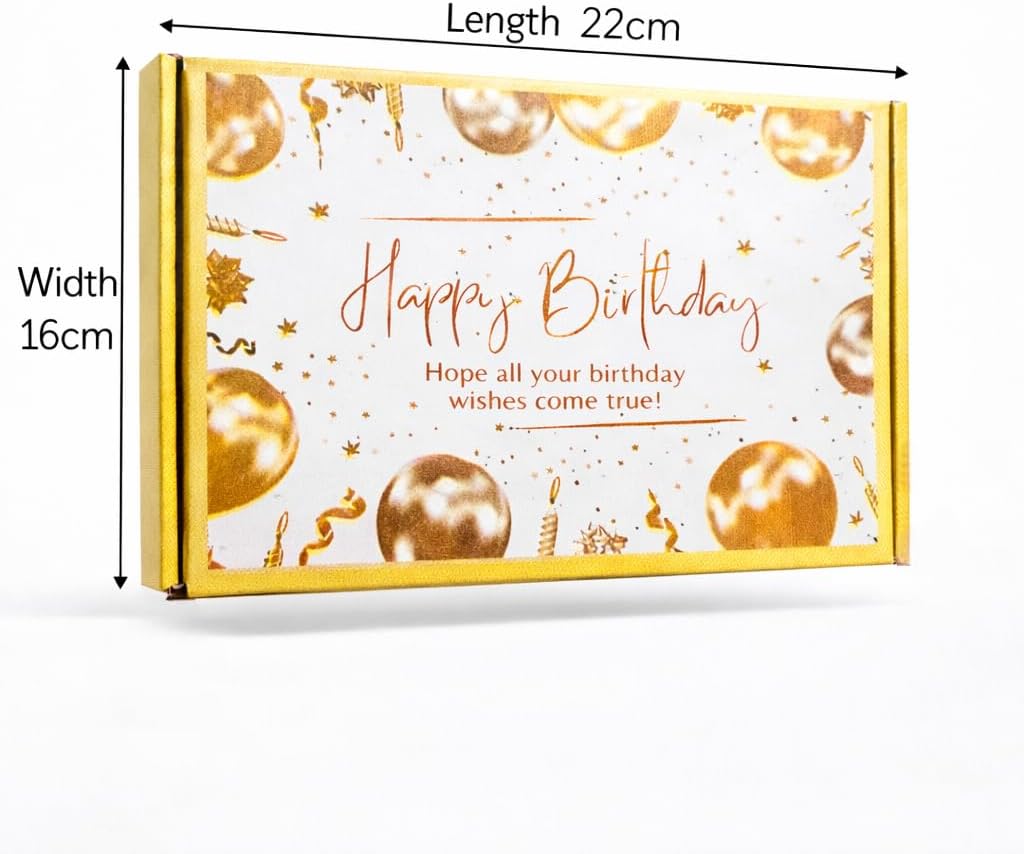 Choc-full Of Joy | Celebrate Milestones With 8 Tasty Full Sized Bars! | Happy Birthday Chocolate | Letterbox Gifts | Chocolate For Kids | Him | Her | 18th 21st 30th 40th 50th Birthday | - Image 4