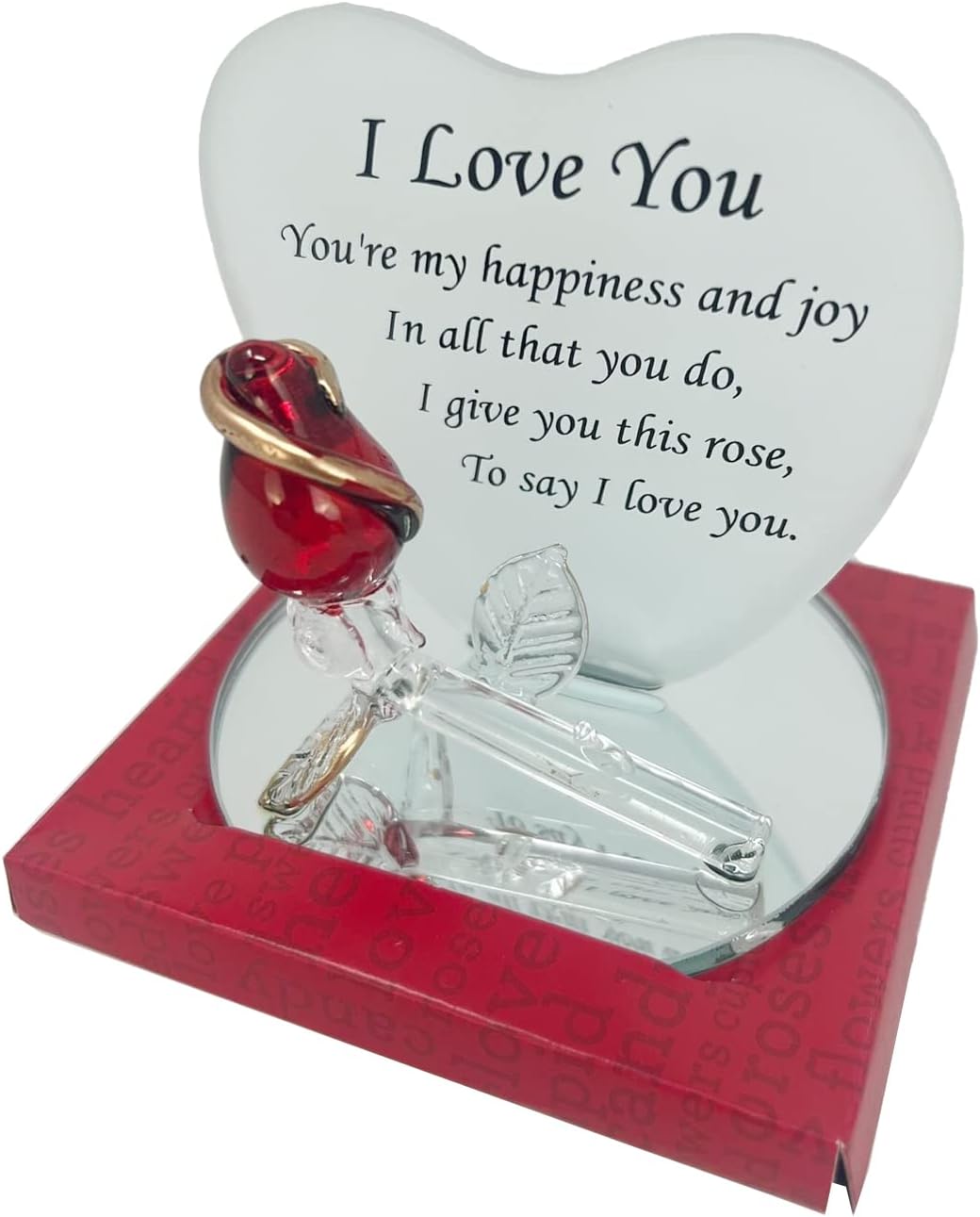 I Love You Gift Ideas for Girlfriend Boyfriend GF BF Husband Wife Her Him Couple Fiance Birthday Christmas Anniversary Valentines Day (I Love You) - Image 2