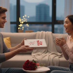 Valentines Day Pick N Mix Sweets Gift Box Hamper Retro Sweet Present – Love Heart Sweets Wedding 400 Gram Valentines Candy Gifts Red, Pink & White Sweets