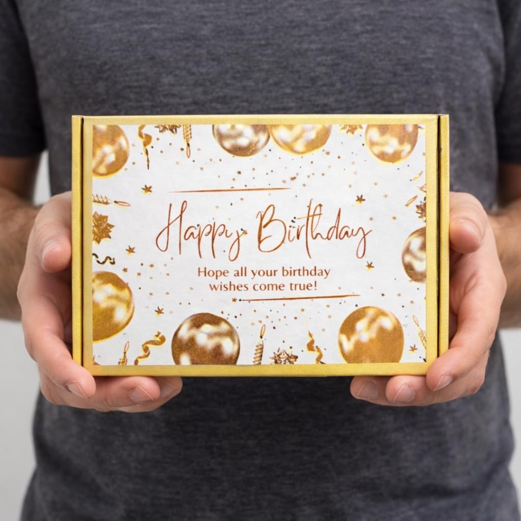 Choc-full Of Joy | Celebrate Milestones With 8 Tasty Full Sized Bars! | Happy Birthday Chocolate | Letterbox Gifts | Chocolate For Kids | Him | Her | 18th 21st 30th 40th 50th Birthday | - Image 6