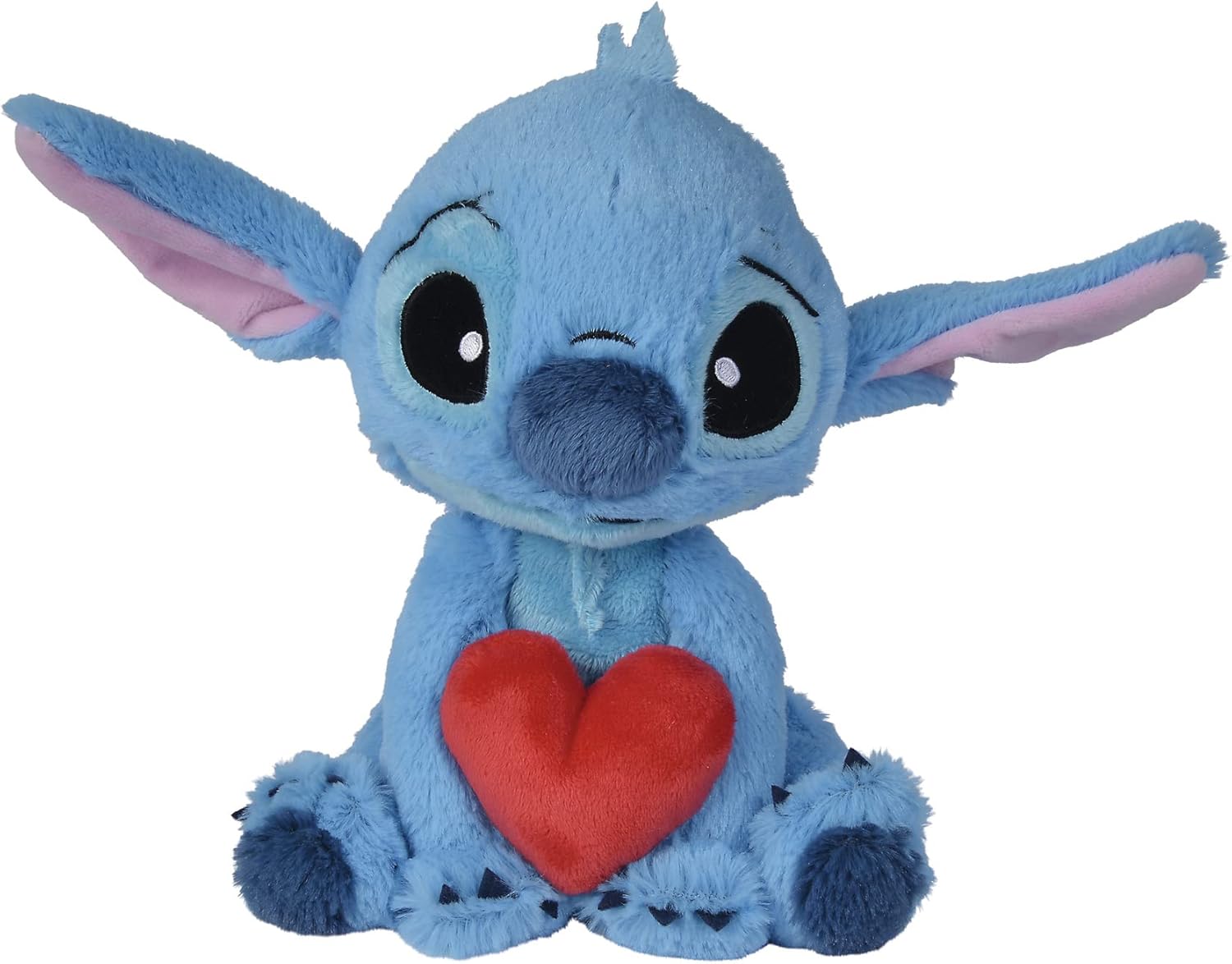 Simba Disney Stitch Holding Love Heart 25cm Plush soft toy gift for kids and adults, Valentines Day Gift, from 0 years - Image 3