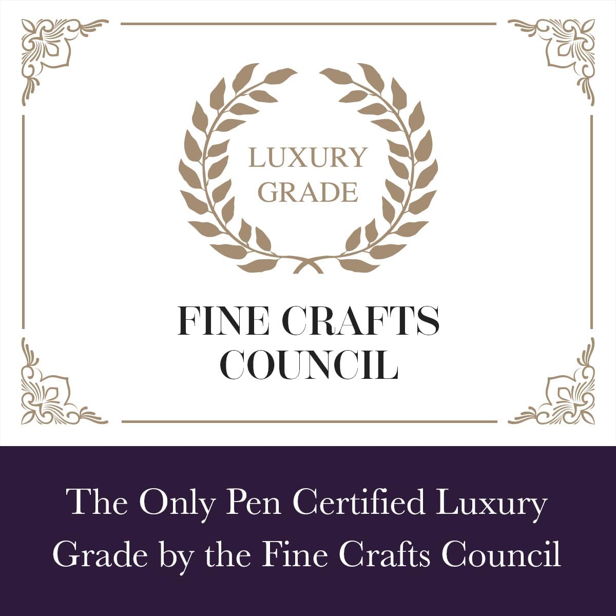 Bond & Regent Gloss Black & 24 Karat Gold - Certified Luxury Grade Rollerball Pen | Nice Gift for Men & Women - Image 6