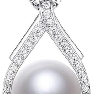 Pearl Necklaces Valentine’s Day Gifts for Her Women Wife Couples-Gift for Mum Girlfriend Birthday Gifts Anniversary, Christmas Mothers Day Gifts