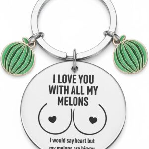 SC Products I Love You Keyring Funny Valentines Gifts for Him | Men Valentine Gifts for Boyfriends | Gift for Husband Valentine’s Day Gift for Him | Funny Presents for Boyfriend for Valentines Day