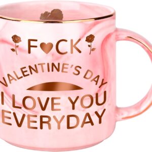 Valentines Gifts for Her Girlfriend, 330ml Funny Ceramic Mug, Valentine’s Day Gifts for Women Her, Valentines Presents for Her Fiancee Wife on Anniversary Birthday