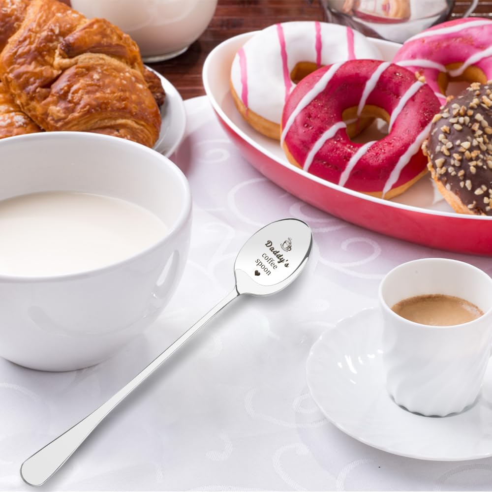 Dad Gifts Presents, Gifts for Dad Valentines Day Easter Father's Day Birthday Christmas from Daughter Son Daddy Present, Gift Ideas for Father Spoon Daddy Gift - Image 5