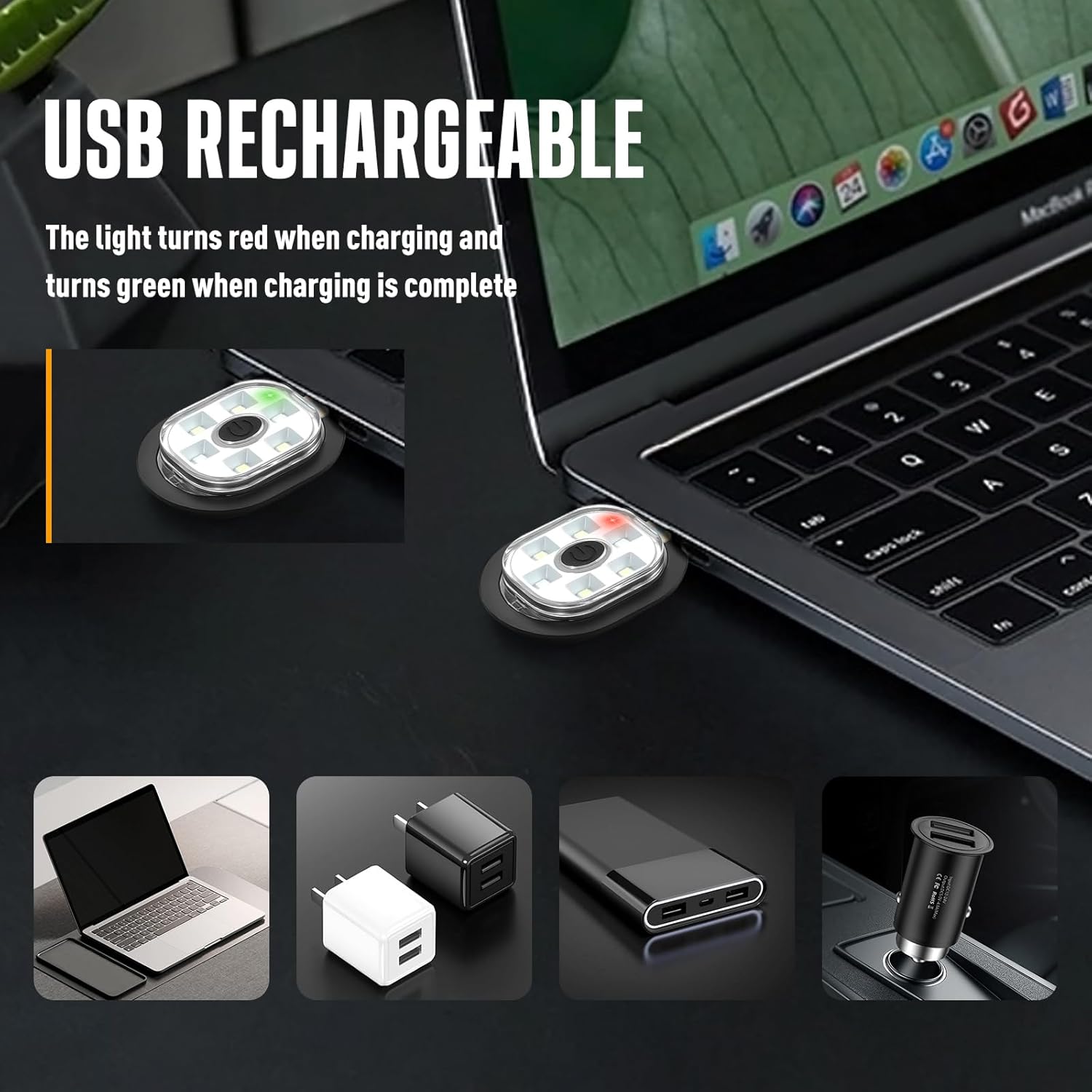 KEZKALS Gifts for Men Women, Valentines Gifts for him/her, USB Rechargeable Beanie Hat with LED Light, Birthday Dad Gifts for Men Who Have Everything, Mens Valentines Gifts, Father's Day Gifts - Image 5