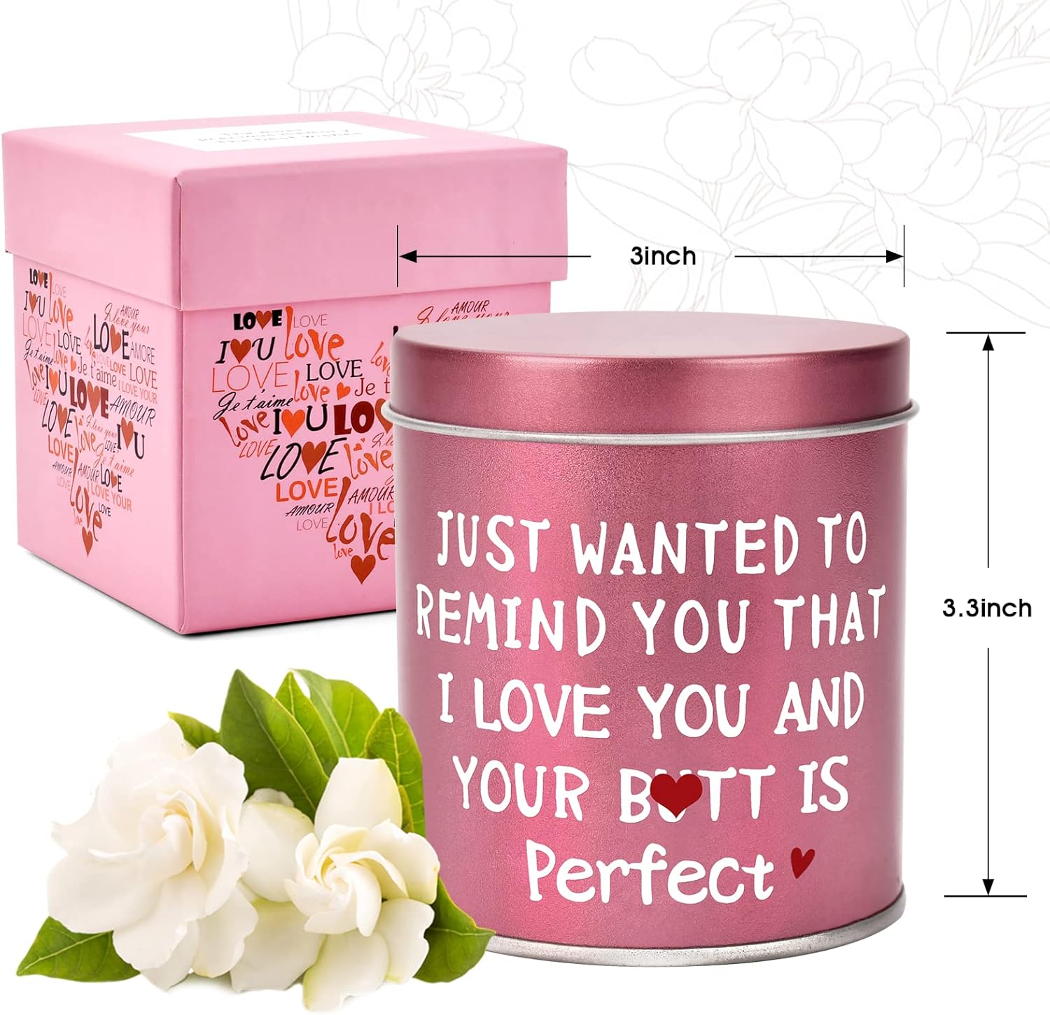 Valentines Funny Gifts for Her Women,9oz Funny Scented Candles, Valentines Day Gifts for Girlfriend Women,Anniversary Presents for Her Wife on Birthday Christmas - Image 6