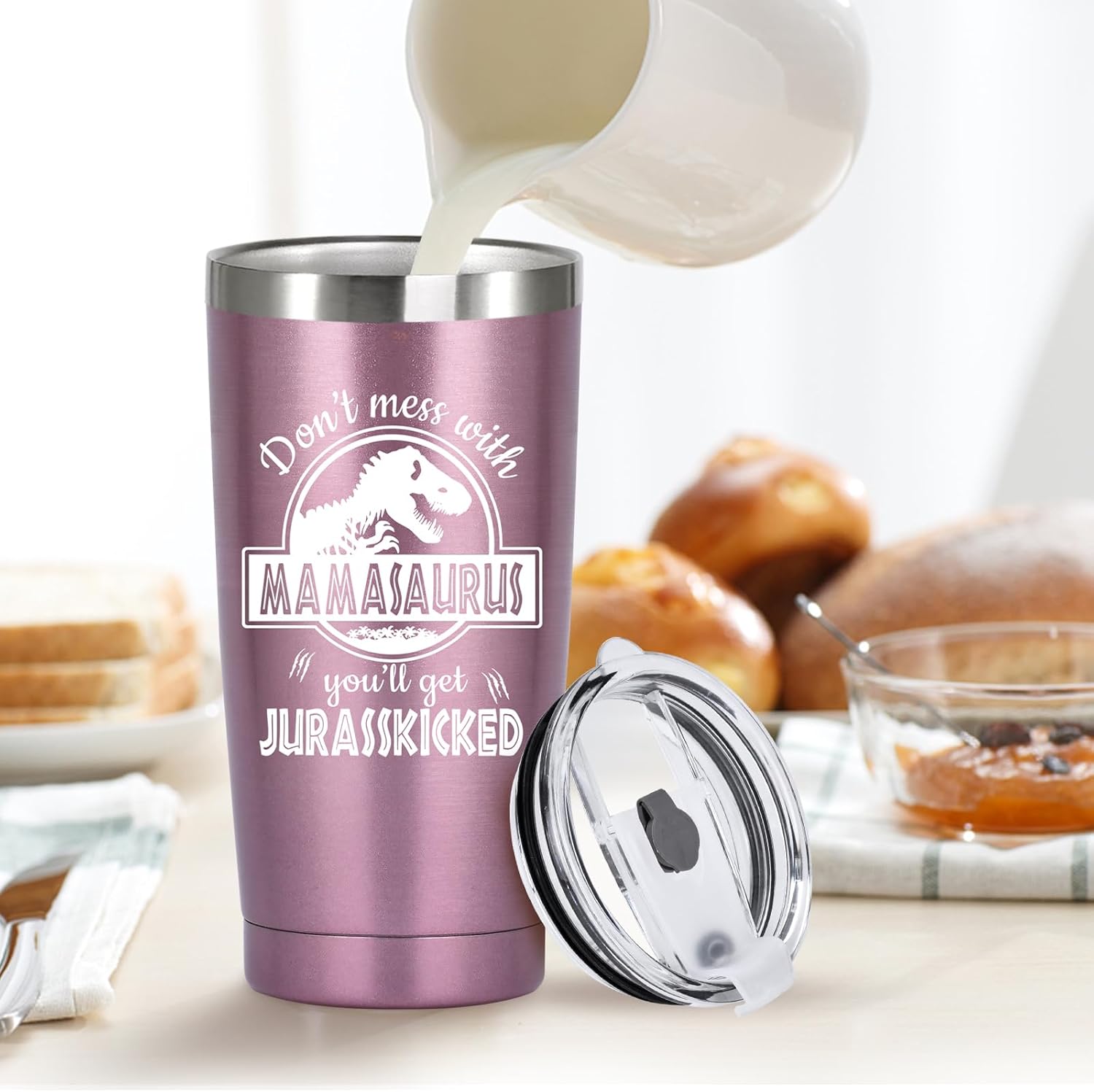 Careign Mothers Day Gifts for Mum,20OZ Funny Travel Mug Tumbler with Straw Lid,Mother's Day Gifts for Women Wife from Daughter Son,Mum Birthday Presents for Grandma on Christmas Anniversary - Image 6