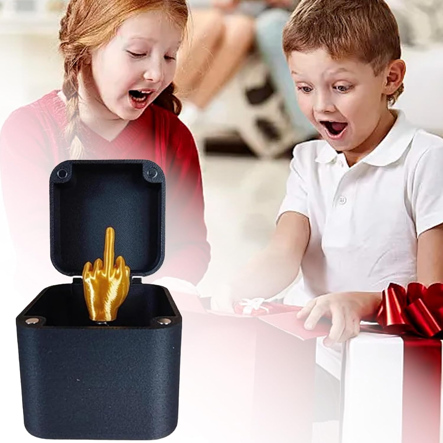 Surprise Box, Novelty Prank Gift Box Perfect Prank Pop Up Gift, Christmas Funny Gifts for Office Desk Decor Home Decor - Image 5