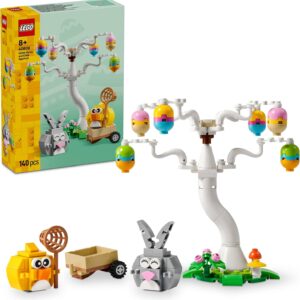 LEGO Easter Bunny and Chick Egg Hunt – Easter Toy w/Rabbit & Bird Animal Figures – Kids’ Arts and Crafts Kit – Gift for 8+ Year Old Girls & Boys – 40808