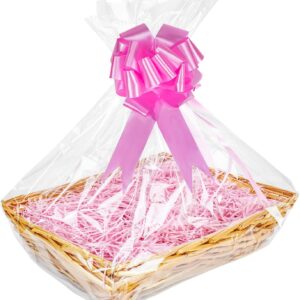 Create Your Own Gift Hamper Basket Kit – Wicker Hamper Box for Christmas, Birthday, Wedding, Easter – Empty Gift Baskets for DIY Presents and Hampers