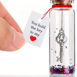 VELENTI Anniversary present for Him, Her – I Love You Gift for Husband, Wife – Romantic Message in a Bottle – Gifts for Boyfriend, Girlfriend