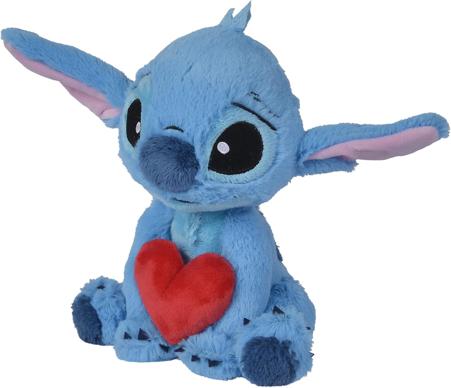 Simba Disney Stitch Holding Love Heart 25cm Plush soft toy gift for kids and adults, Valentines Day Gift, from 0 years - Image 2