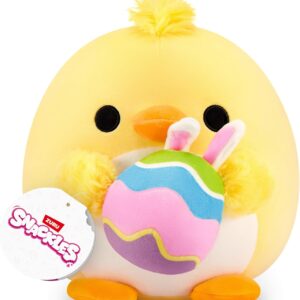 Snackles Easter, Chicken, 20 cm by ZURU Cuddly Squishy Comfort Plush with License Snack Brand Accessory, Easter Gifts (Chicken, Egg)