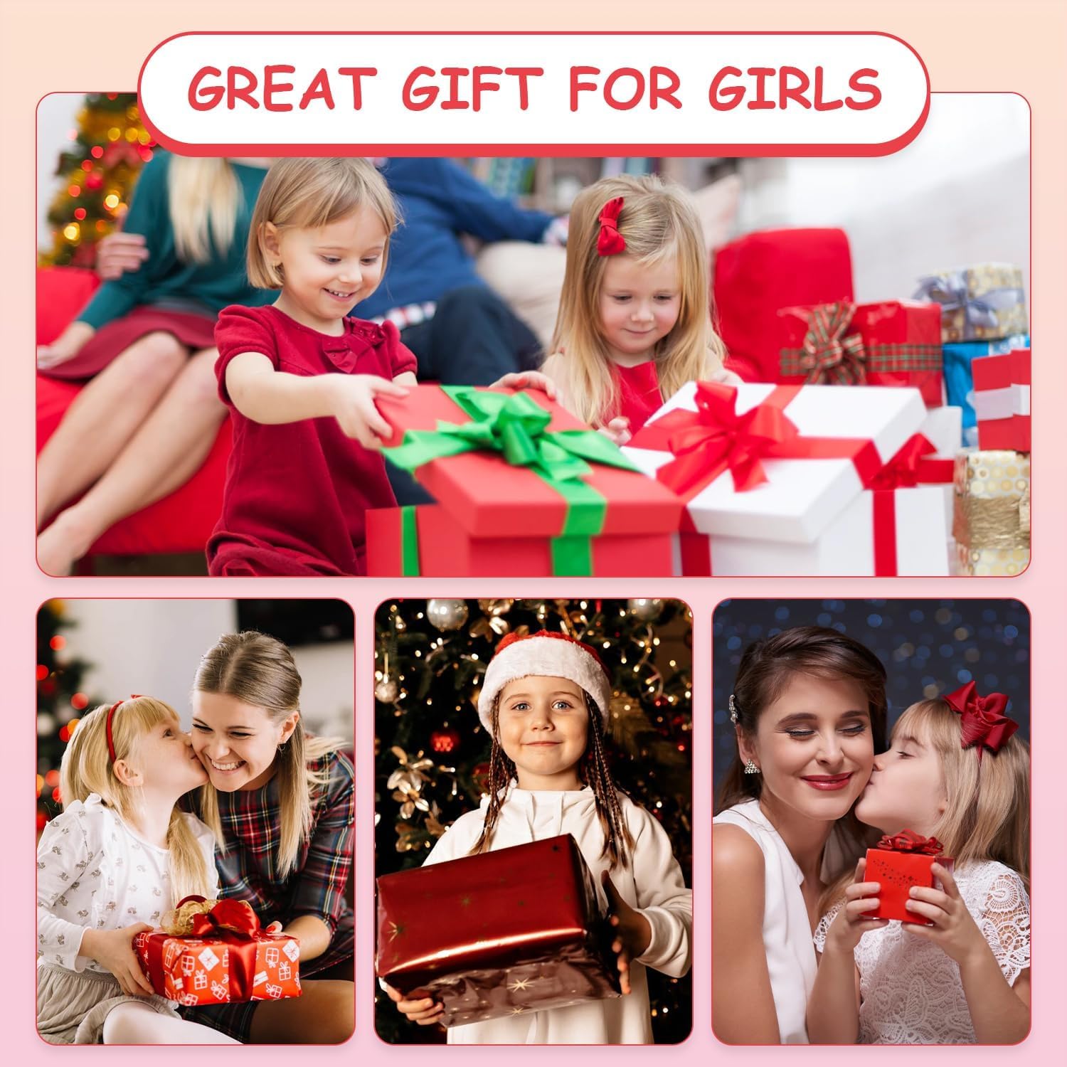 Valentines Gifts for Kids, Glitter Pens Colouring Pens, Gifts for 4 5 6 7 8 9 10 11 12 Year Old Girls, Teenage Girl Gifts, 12 Outline Marker Pens for Scrapbooking, Arts and Crafts for Kids - Image 2