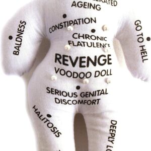 Diabolical Gifts Revenge Voodoo Doll Joke Novelty Gift Present