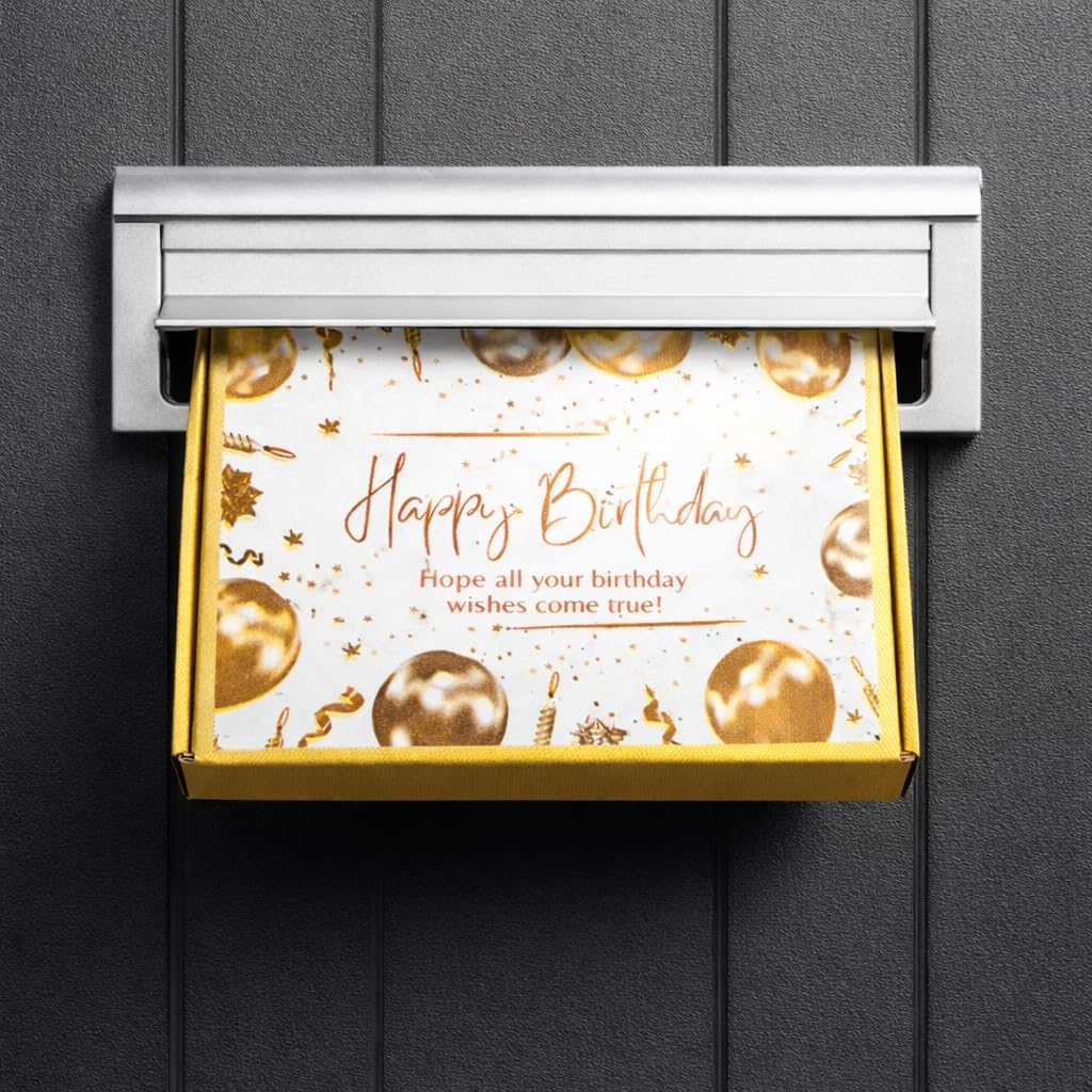 Choc-full Of Joy | Celebrate Milestones With 8 Tasty Full Sized Bars! | Happy Birthday Chocolate | Letterbox Gifts | Chocolate For Kids | Him | Her | 18th 21st 30th 40th 50th Birthday | - Image 5