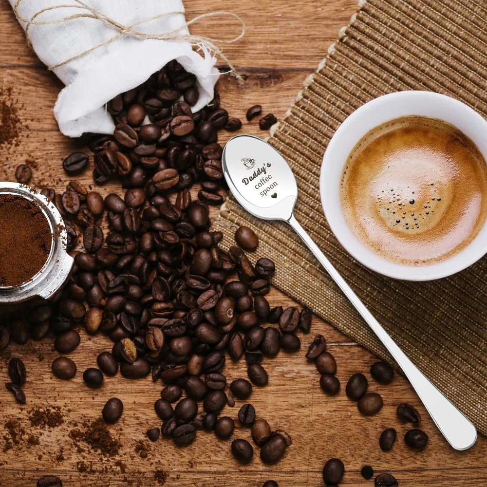 Dad Gifts Presents, Gifts for Dad Valentines Day Easter Father's Day Birthday Christmas from Daughter Son Daddy Present, Gift Ideas for Father Spoon Daddy Gift - Image 4