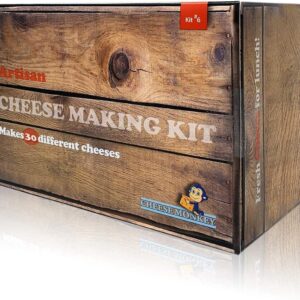 Cheese Making Kit – make 30 different Artisan Cheeses Basket