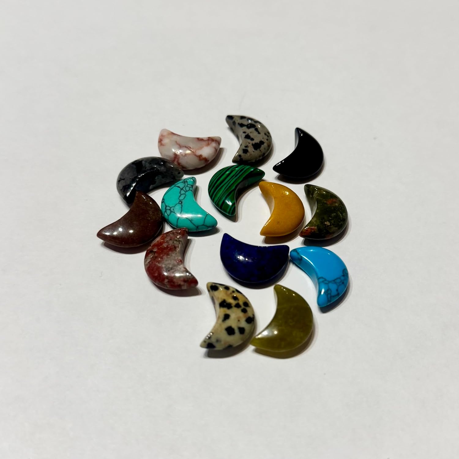 'I love you to the moon and back' gift | Cute minitature half moon presented in small tin gift for valentines, anniversary, birthday | gift for her, for him | random colour sent - Image 9