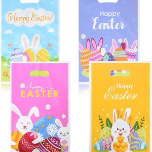 30 Piece Easter Bunny Easter Egg Gift Bags, Colorful Easter Party Bags, Kids Candy Bags, Easter Bags for Easter Party, Gift Packaging for Presents