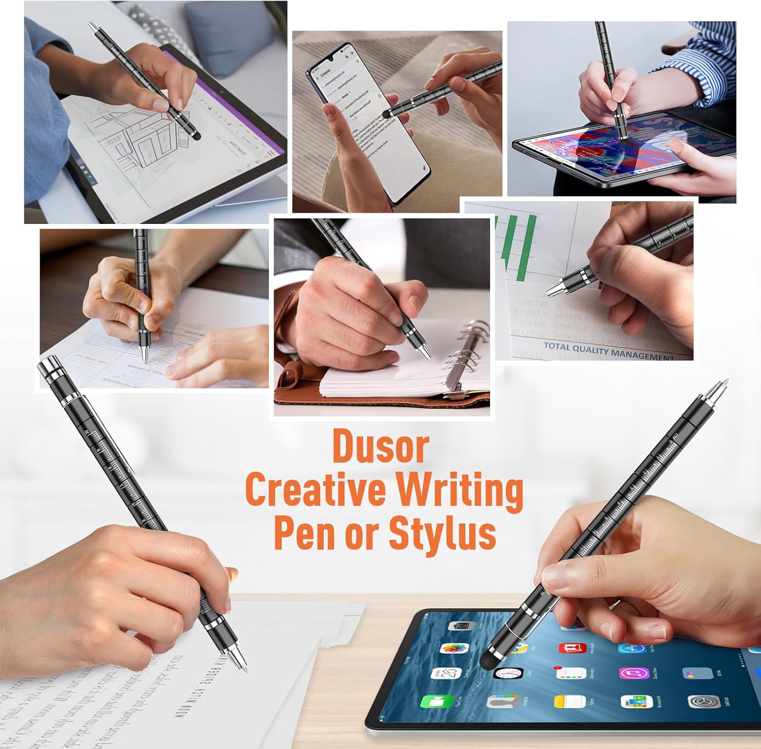 Dusor Gifts for Men, Magnetic Fidget Pen, Birthday Gift for Men Women, Presents for Mens Dad, Valentines Easter Gifts for Him/Her/Teenage/Boys/Kids - Image 5