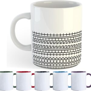 Fuck This Shit Pattern | Funny Gift Idea Cup Tea Coffee | 11oz Mug