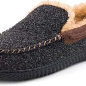 RockDove Men’s Hearthfire Memory Foam Moc Slipper