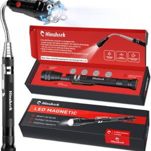 Hinshark Gifts for Men Him Dad, LED Magnetic Tool, Valentines Gifts for Him, Dad Birthday Gadgets Gifts for Men Who Have Everything, Mens Valentines Gifts, Fathers Day Gifts