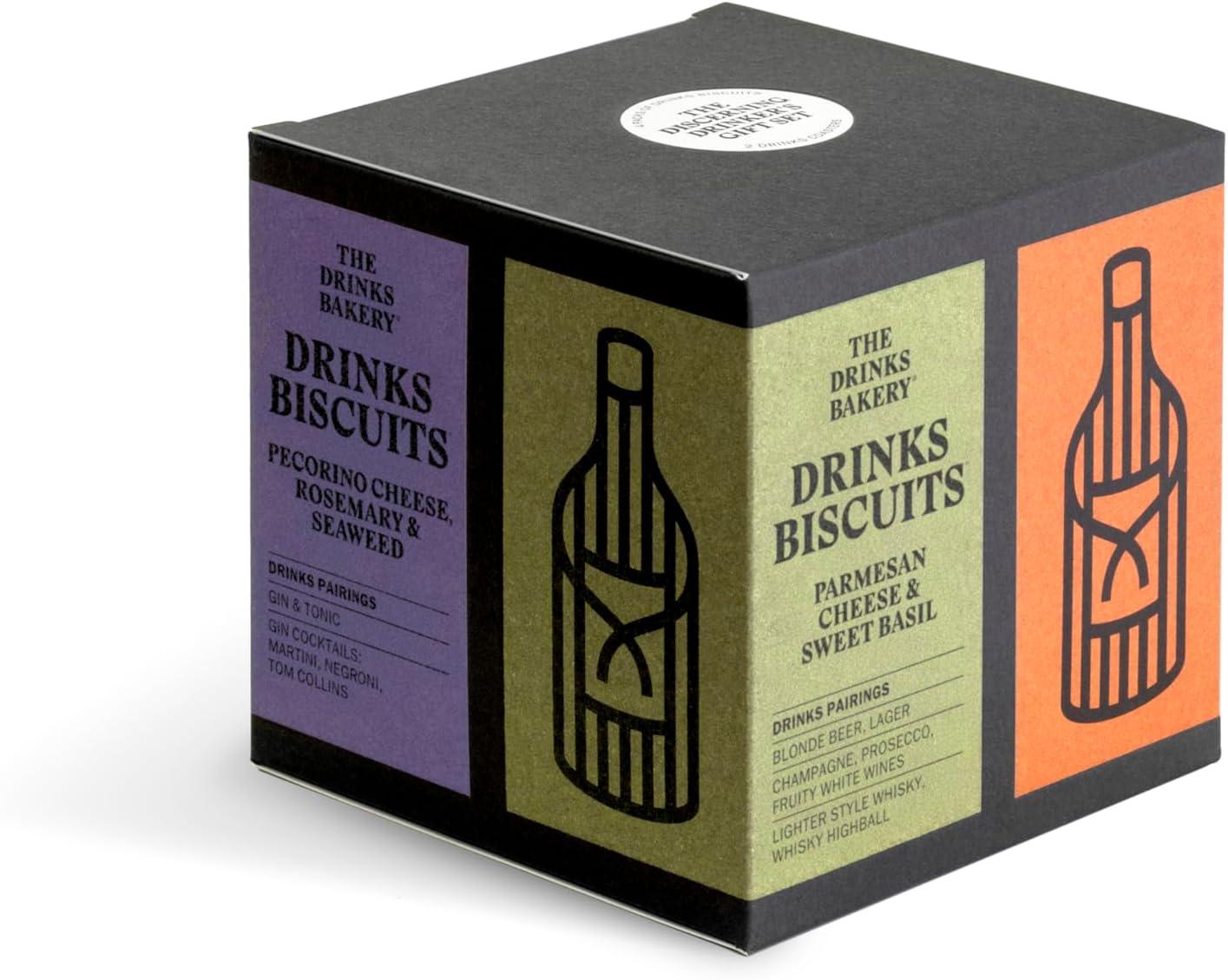 The Drinks Bakery Discerning Drinker’s Gift Set - Luxury Biscuits Expertly Paired with Drinks - Award-Winning Savory Snacks as Seen on Dragons’ Den - Made in Scotland - Perfect Biscuit Gift Set - Image 5