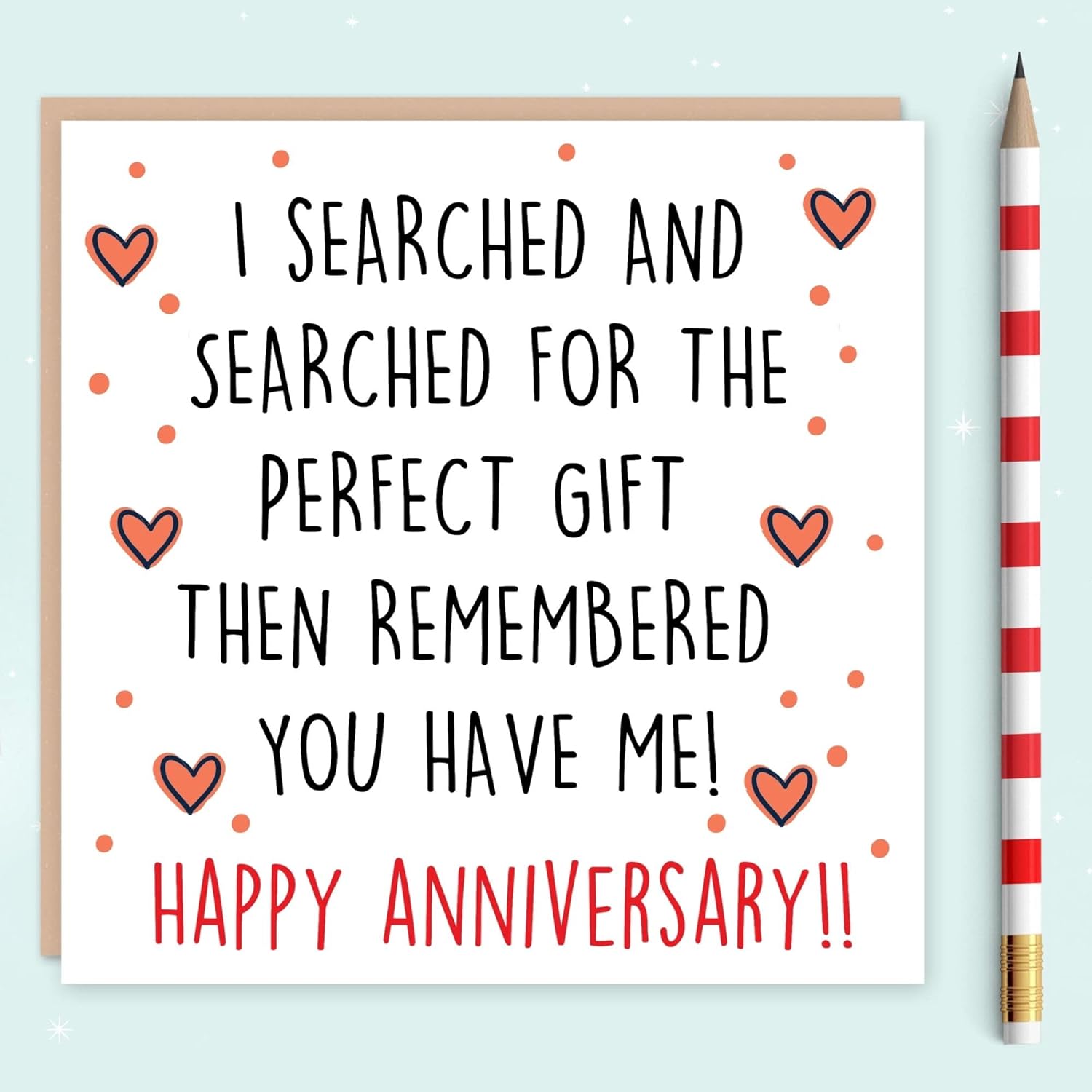 Felbridge Studio - Funny Anniversary Card - Anniversary Cards for Him Her Boyfriend Girlfriend Husband Wife Men Woman Fiancé Fiancee - Gay Lesbian - Rude Humorous Special Sentimental Huge - 14cm - Image 3