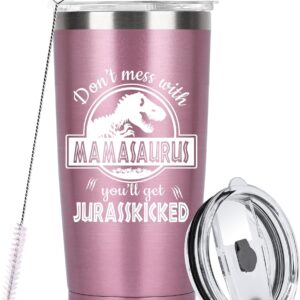 Careign Mothers Day Gifts for Mum,20OZ Funny Travel Mug Tumbler with Straw Lid,Mother’s Day Gifts for Women Wife from Daughter Son,Mum Birthday Presents for Grandma on Christmas Anniversary