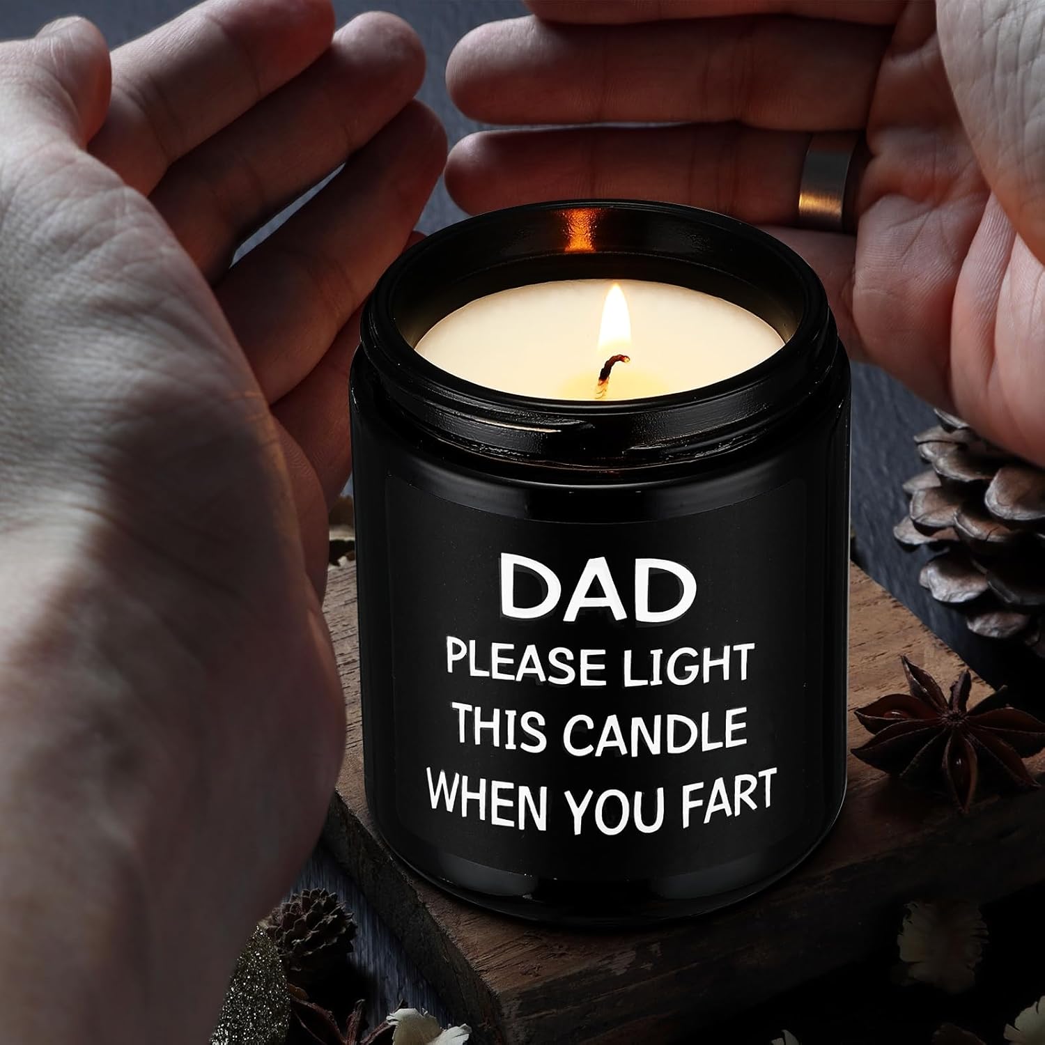 Gifts for Dad from Daughter,Son-Fathers Day Gift, Funny Birthday Gift for Dad,Christmas Presents for Daddy Scented Candles Present Fathers Day - Image 7