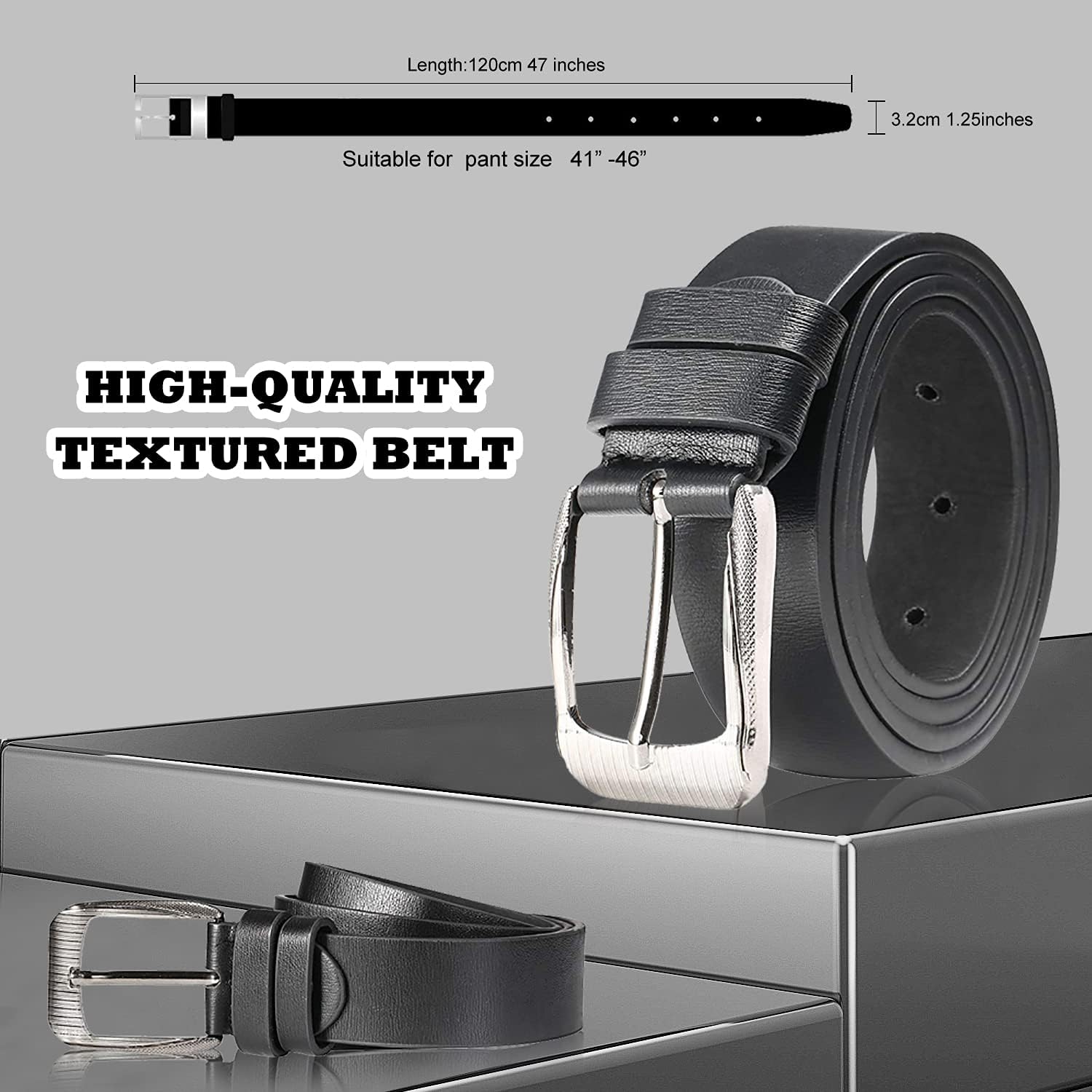 BSTcentelha Men Gift Set Wrist Watch Belt Keychain Sunglasses Mens Gift Father's Day Valentine's Day Gift Wedding Christmas Boyfriend Gift Set - Image 7