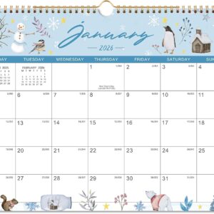 2026 Calendar – 2026 Wall Calendar, Jan. 2026 – Dec. 2026, 12 Month to View Calendar, 37 x 29 cm, with Large Blocks, Holidays, Thick Paper, Beautiful Seasonal Wall Calendar for New Year Gifts