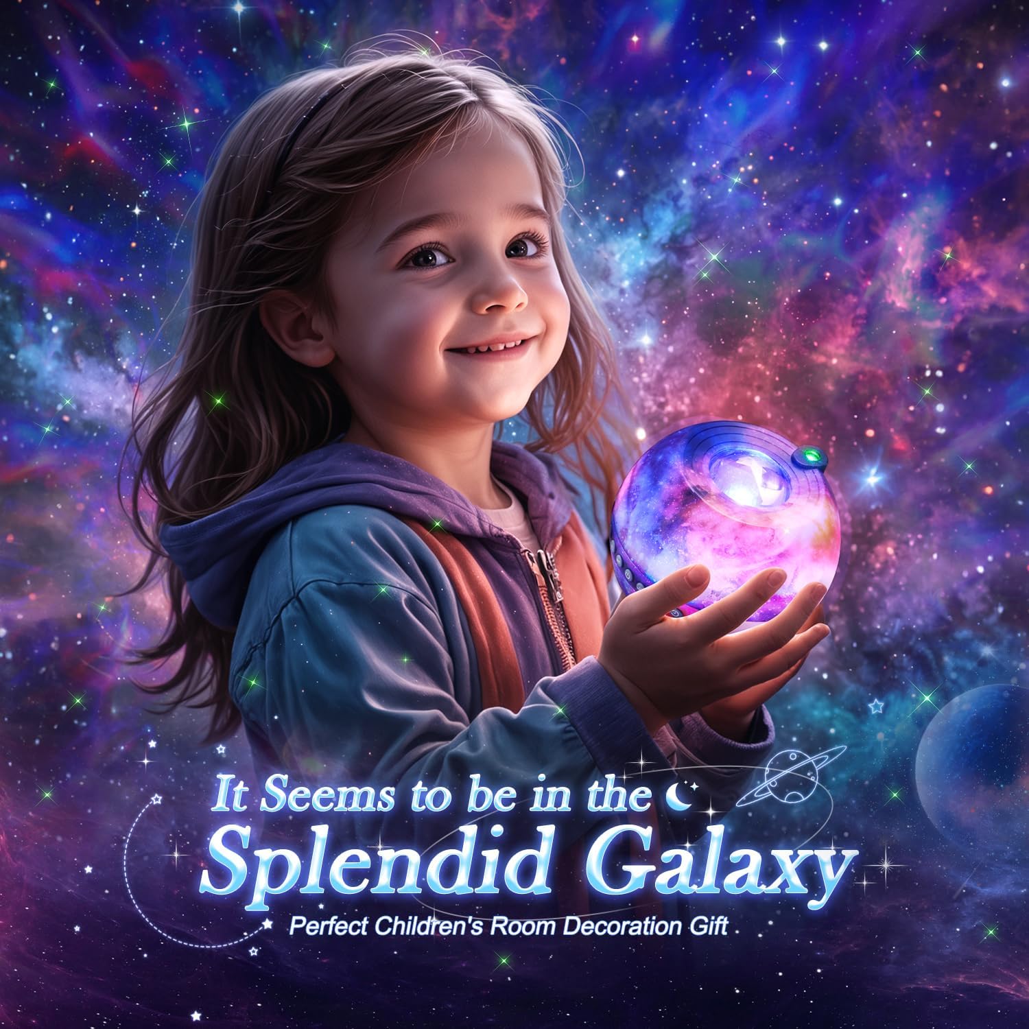 PIKOY Star Light Signs Fairy Lights Women Gifts Room Decor Aesthetic Bedroom Accessories Bedroom Decor Baby Night Light Sunset Lamp Cool Stuff Teen Girls Boys Gifts,15 Colors+15 White Noise+Bluetooth - Image 7