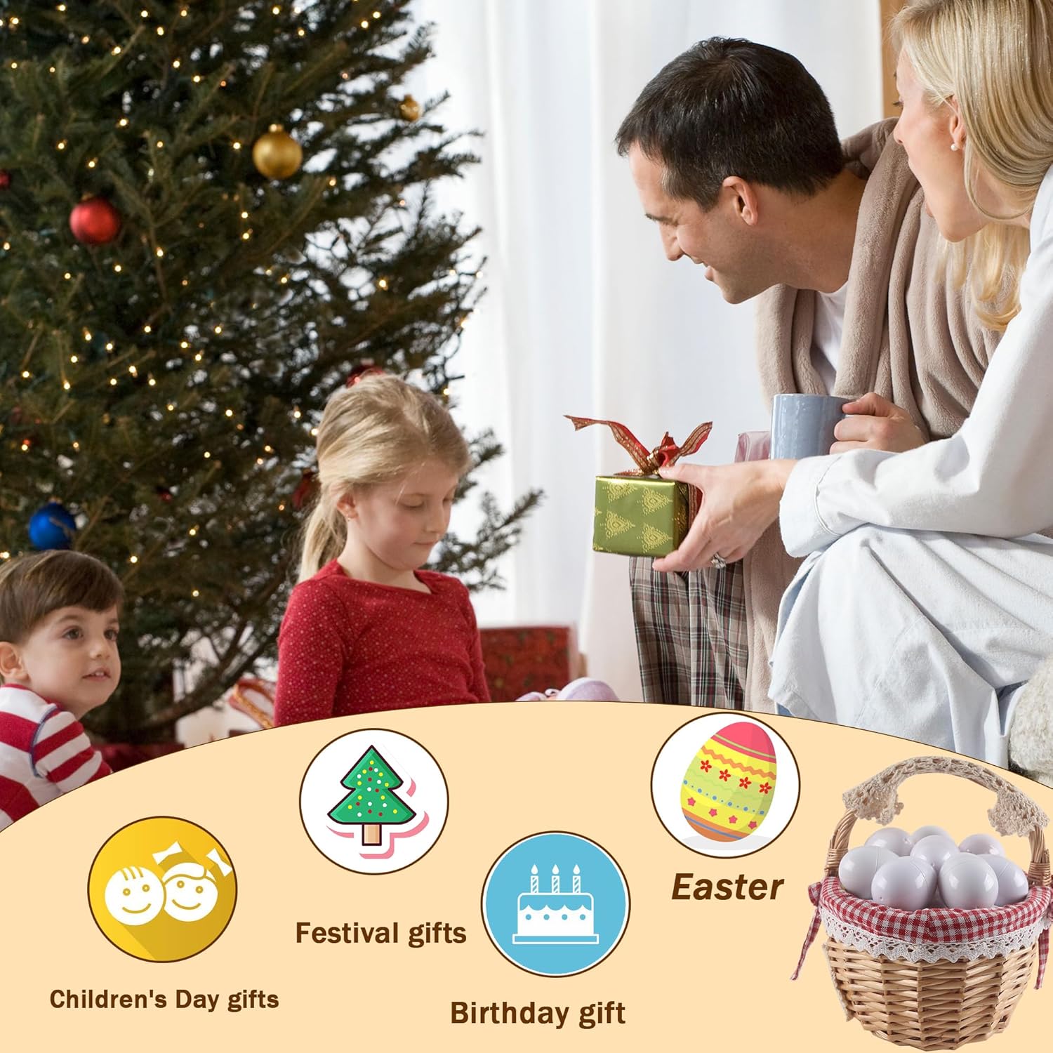 Rshuhx Easter Egg Toy Gifts for Kids Matching Eggs Sensory Colour & Number Easter Presents for Toddlers Recognition Sorting Toy Montessori Toys Educational Fine Motor Skill for 1 2 3 4 Years - Image 6