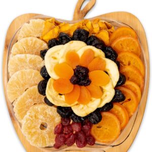 Dried Fruit Gift Hamper Tray Turns into Basket, Healthy Gourmet Snack Box, Ramadan, Easter, Holiday Food Tray – Bonnie & Pop