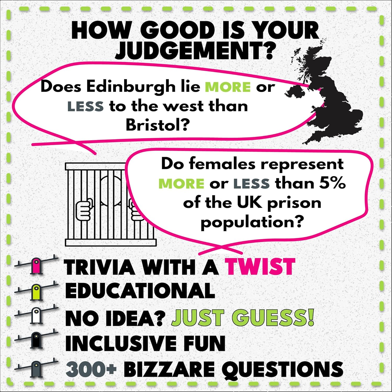 More or Less First Edition Card Game - How Good Is Your Judgement? 2 Players + | Secret Santa or Stocking Filler for Him or Her | For Kids, Teens & Adults | Play Anywhere | Age 12+ - Image 4