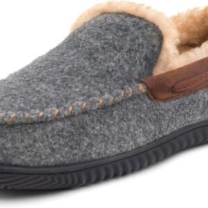 RockDove Men’s Hearthfire Memory Foam Moc Slipper