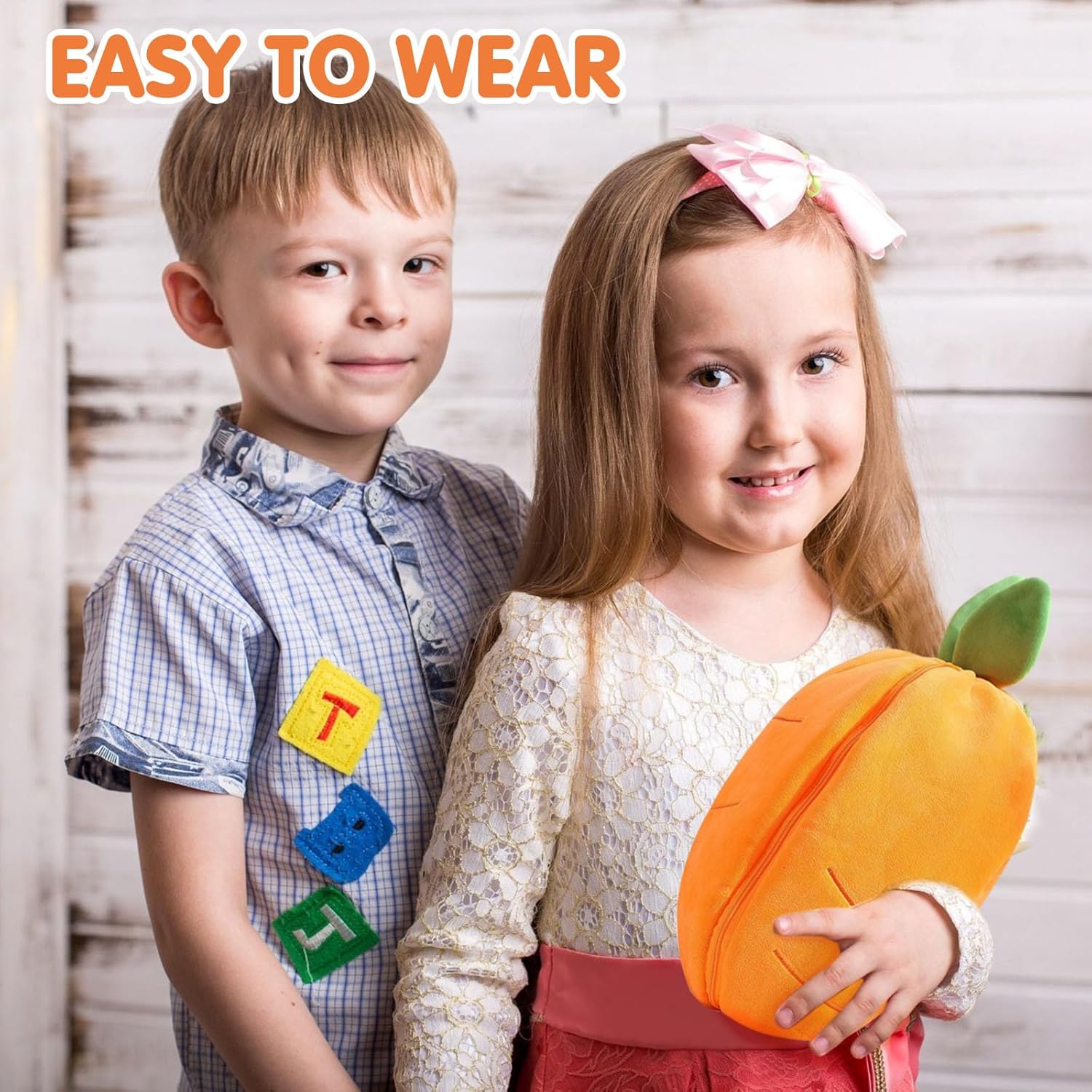 MUNSKT 2024 New Rabbit Muppet Toys,Soft Plush Toy 25cm Carrot Strawberry Plushies Doll with Zipper Decoration for Birthday Easter Valentines,Rabbit Plush for Girls Boys Children's Day Gifts (Yellow) - Image 6