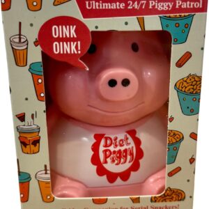 Diabolical DP1317 Diet Pig – Funny Gifts for Women, Novelty Kitchen Gadgets for Home, Gag Gifts Secret Santa for Work Colleagues, Presents for Foodies, Funny Chef Gifts