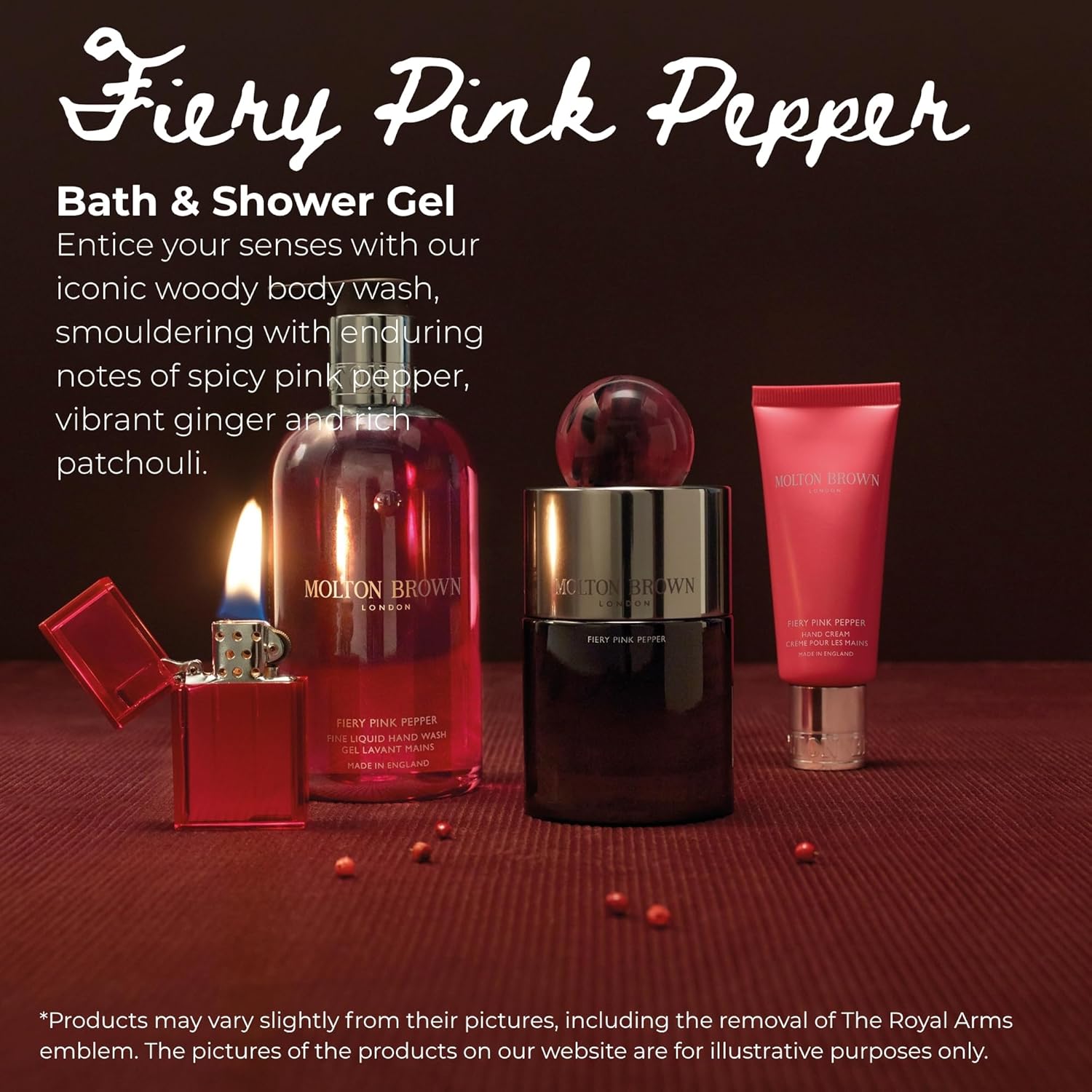 Molton Brown Fiery Pink Pepper Bath & Shower Gel 300 ml - Image 3
